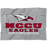 NCCU Fleece Blanket-Grey