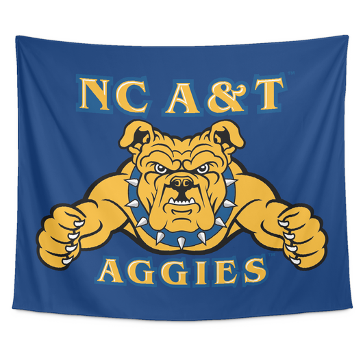 Aggie Blue Wall Tapestry