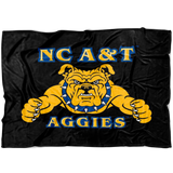 Aggie Dog Blanket-Black