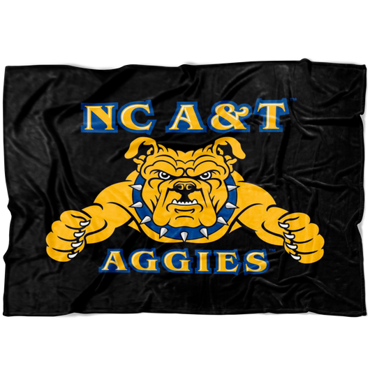 Aggie Dog Blanket-Black