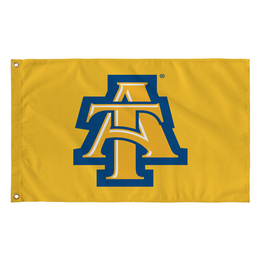 Aggie Gold Interlock Flag