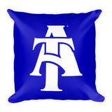 Aggie Logo Pillow-Blue & White